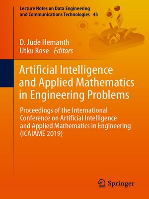 cover image of Artificial Intelligence and Applied Mathematics in Engineering Problems